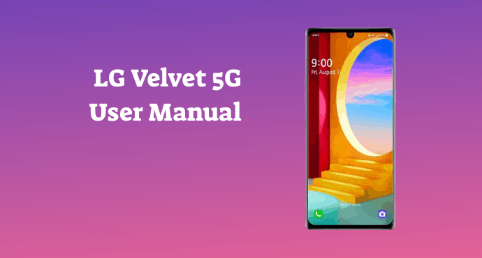 LG Velvet 5G User Manual