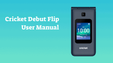 Cricket Debut Flip User Manual