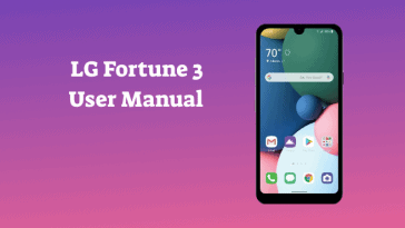 LG Fortune 3 User Manual