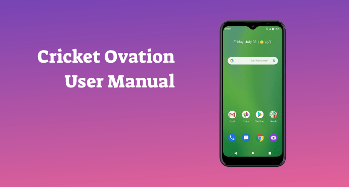 Cricket Ovation User Manual