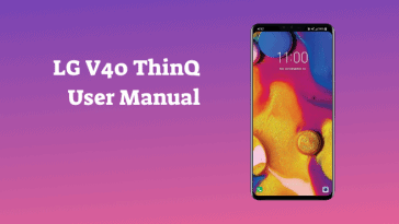 LG V40 ThinQ User Manual