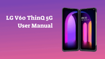 LG V60 ThinQ 5G User Manual