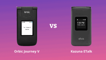 Orbic Journey V vs Kazuna ETalk