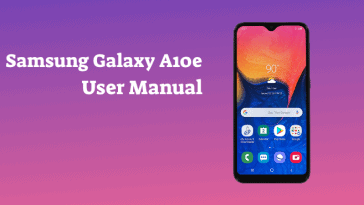 Samsung Galaxy A10e User Manual
