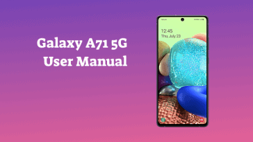 Samsung Galaxy A71 5G User Manual