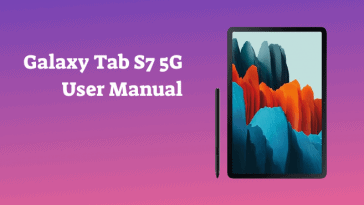 Samsung Galaxy Tab S7 5G User Manual