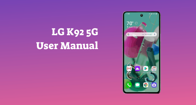 LG K92 5G User Manual