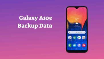 Samsung Galaxy A10e Backup Data