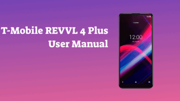 T Mobile REVVL 4 Plus User Manual
