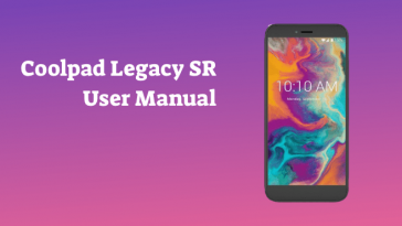 Coolpad Legacy SR User Manual