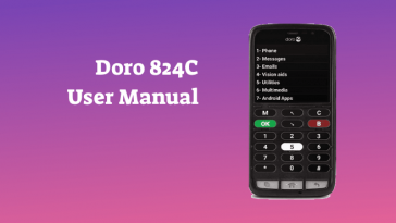 Doro 824C User Manual