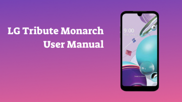 LG Tribute Monarch User Manual