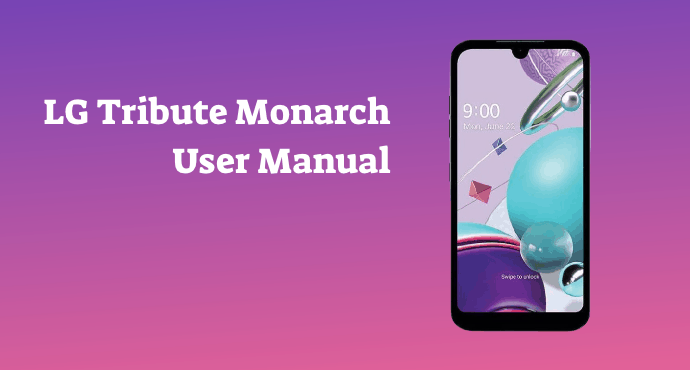 LG Tribute Monarch User Manual
