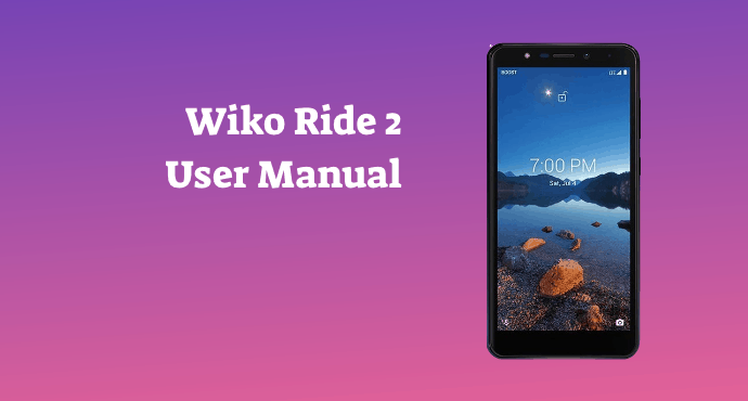 Wiko Ride 2 User Manual