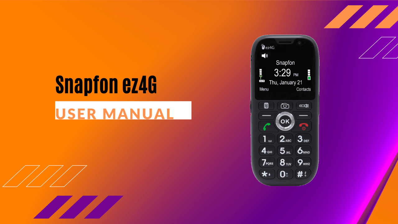 Snapfon ez4G User Manual
