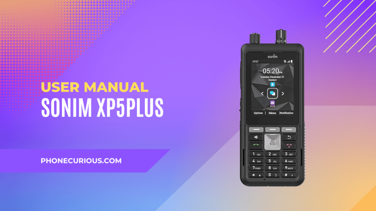 Sonim XP5 Plus User Manual