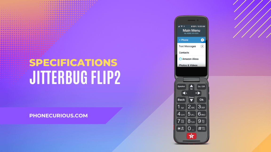 Lively Flip / Jitterbug Flip2 Specifications and Features PhoneCurious