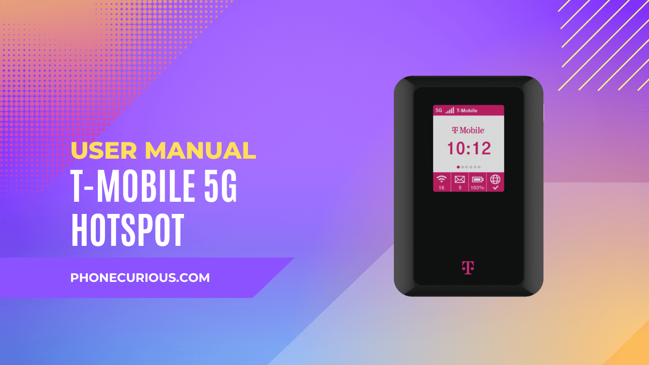 T Mobile 5G Hotspot User Manual
