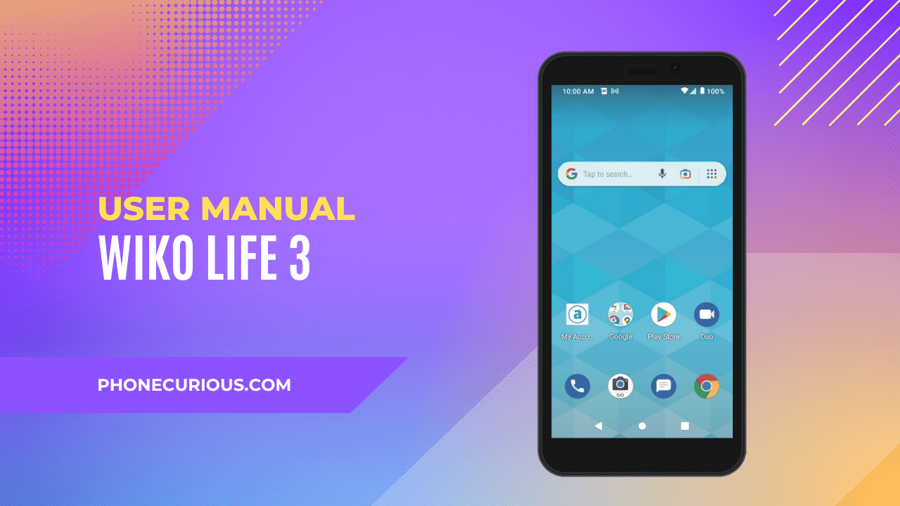 Wiko Life 3 User Manual