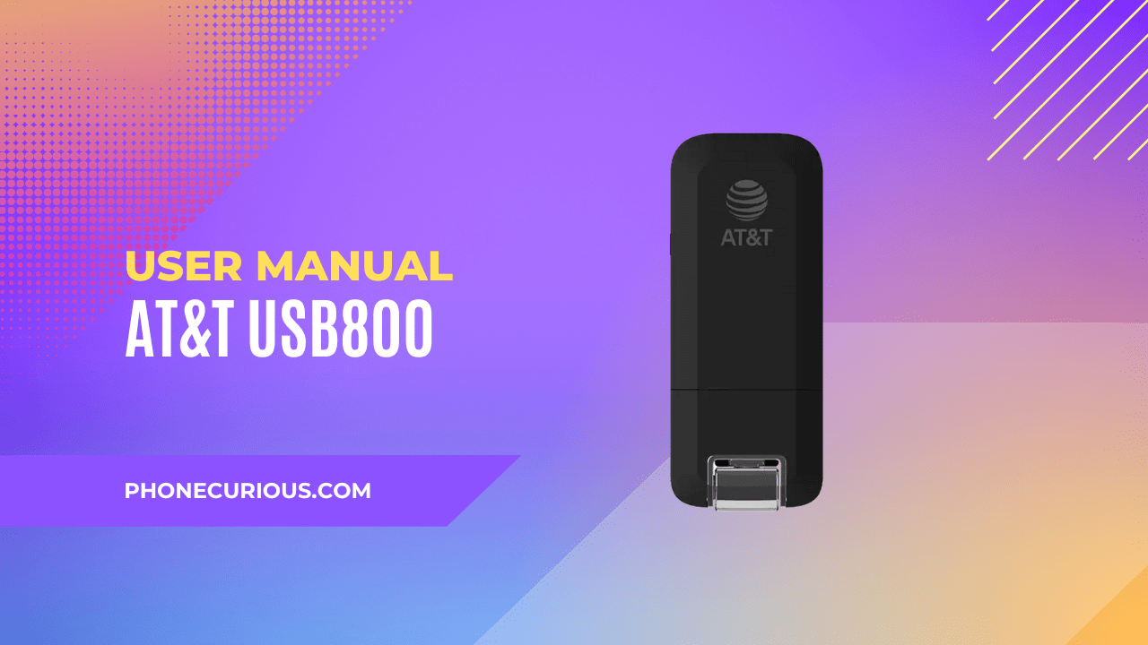 ATT Global Modem USB800 User Manual