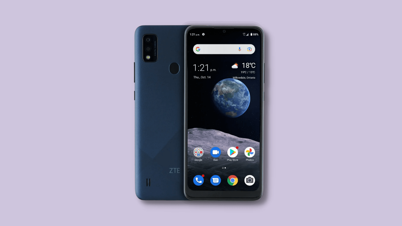 ZTE Blade A7P Front Back