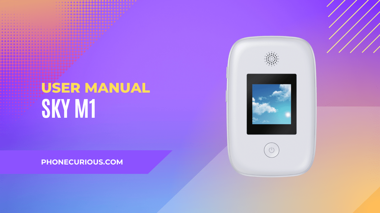 Cloud Mobile Sky M1 Mobile Hotspot User Manual