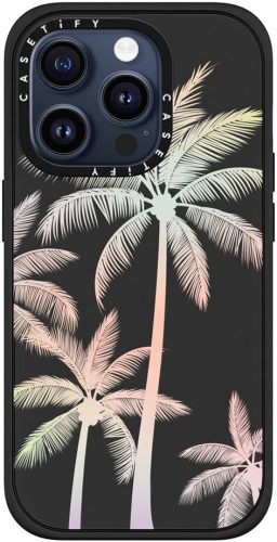 Modern tropical palm tree Matte Black